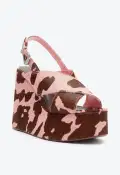 Jennifer Leather Sandal(5,Pink)