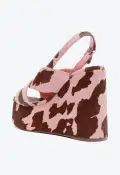 Jennifer Leather Sandal(5,Pink)