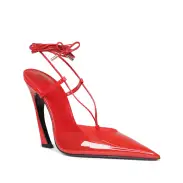 Elyra Patent Leather Pump(5,Red)