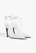 Elyra Patent Leather Pump(5,White)