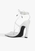 Elyra Patent Leather Pump(5,White)