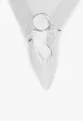 Elyra Patent Leather Pump(5,White)