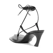 Elyra Mid Patent Leather Pump(5,Black)