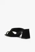 Jodie Mid Sandal(5,Black)
