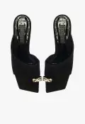 Jodie Mid Sandal(5,Black)