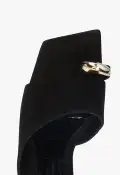 Jodie Mid Sandal(5,Black)