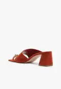 Jodie Mid Sandal(5,Orange)