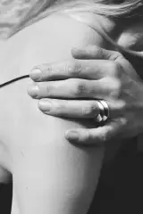 Disc Rings. Set of Two