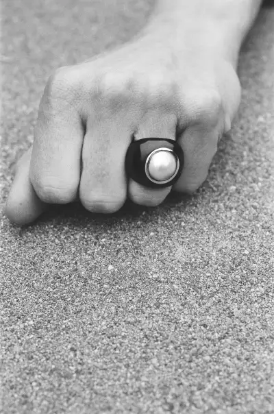 Pearl Moon Ring