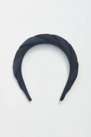 CLASSIC TWISTED HEADBAND(NAVY)