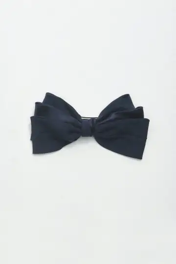 CLASSIC SILK BOW(NAVY)