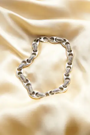 BLONDEAU CHAIN NECKLACE(STERLING SILVER)