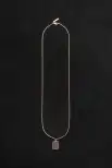 Rectangle Pendant | Men's(Sterling Silver)