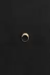 MEDIUM SHELL RING(Gold Vermeil,5)