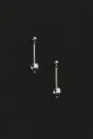 SUZANNE EARRINGS(STERLING SILVER)