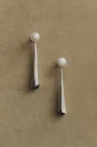 LAPIS LOU LOU EARRINGS(STERLING SILVER)