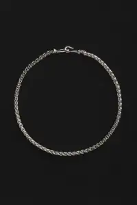 BRAIDED CHAIN(Sterling Silver,16in)