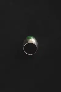 LARGE JADE DEREN RING
