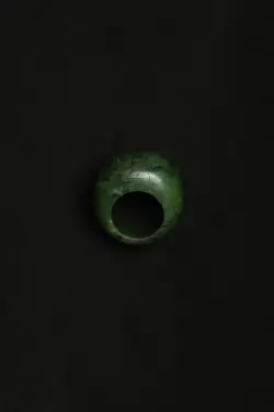 JADE DONUT RING(5)