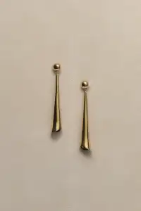 LOU LOU DROP EARRINGS(STERLING SILVER)