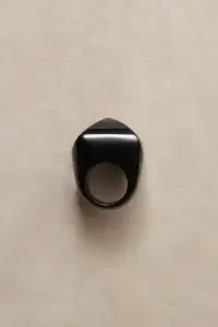 Onyx Pyramid Ring(5)