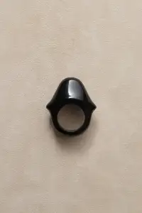 Onyx Tilde Ring