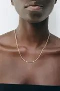Thin Serpent Chain. 18in(Sterling Silver)