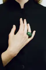 JADE DONUT RING(5)