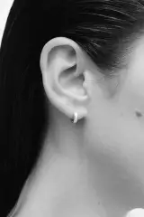 Edo Hoops(Sterling Silver,Small)