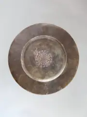YVONNE DUCHAMPS & GABRIELA RENÉ LACROIX DINANDERIE PLATTER C. 1930