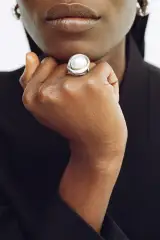 PEARL ORB RING(5)