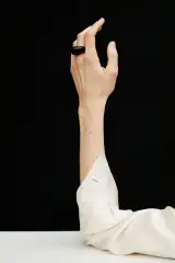 ONYX SHELL RING(5)