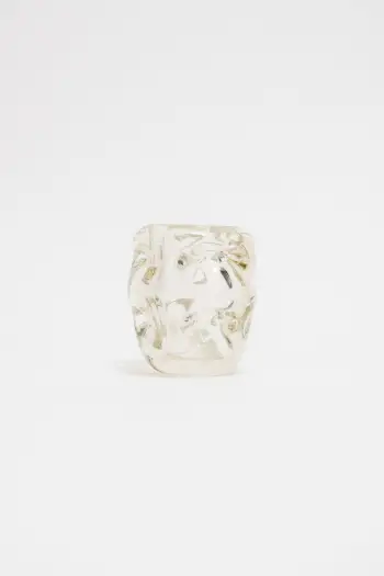ANDRÉ THURET. GLASS VASE. C. 1930