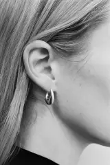 SMALL ETRUSCAN HOOPS(STERLING SILVER)