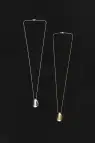 EVERYDAY EGG PENDANT(STERLING SILVER,16in)